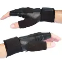 AT Sports Weightlifting Gym Gloves Fitness Wrist Wraps Exercise