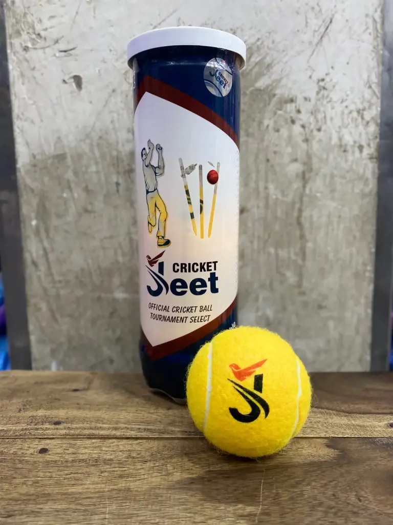 Jeet ball good quality tape ball jar of 3 balls