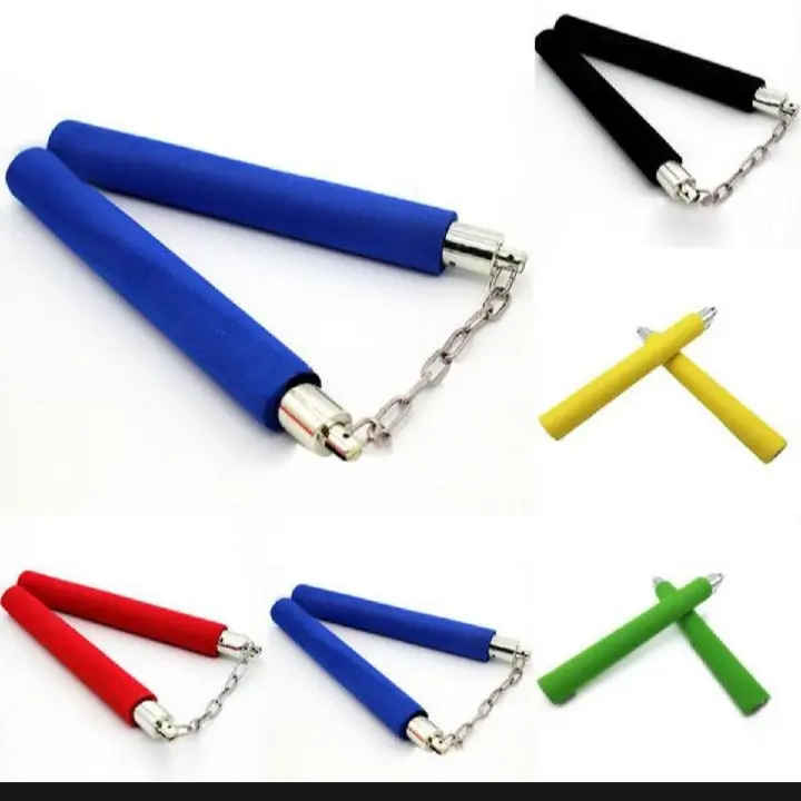 AT Sports Pure Soft Practice Tool With Foam Nunchuk random colors