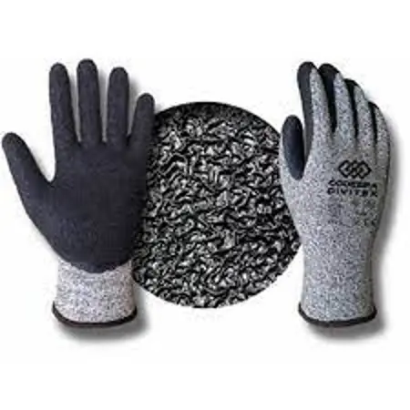 AT Sports Anti-Cut Grey Resistant Gloves Breathable Anti Cut Gloves Stab Resistant Stainless Steel Metal Mesh Work Butcher Gloves, handling sharp objects Outdoor Fish, Meat Knife Cutting Tackle