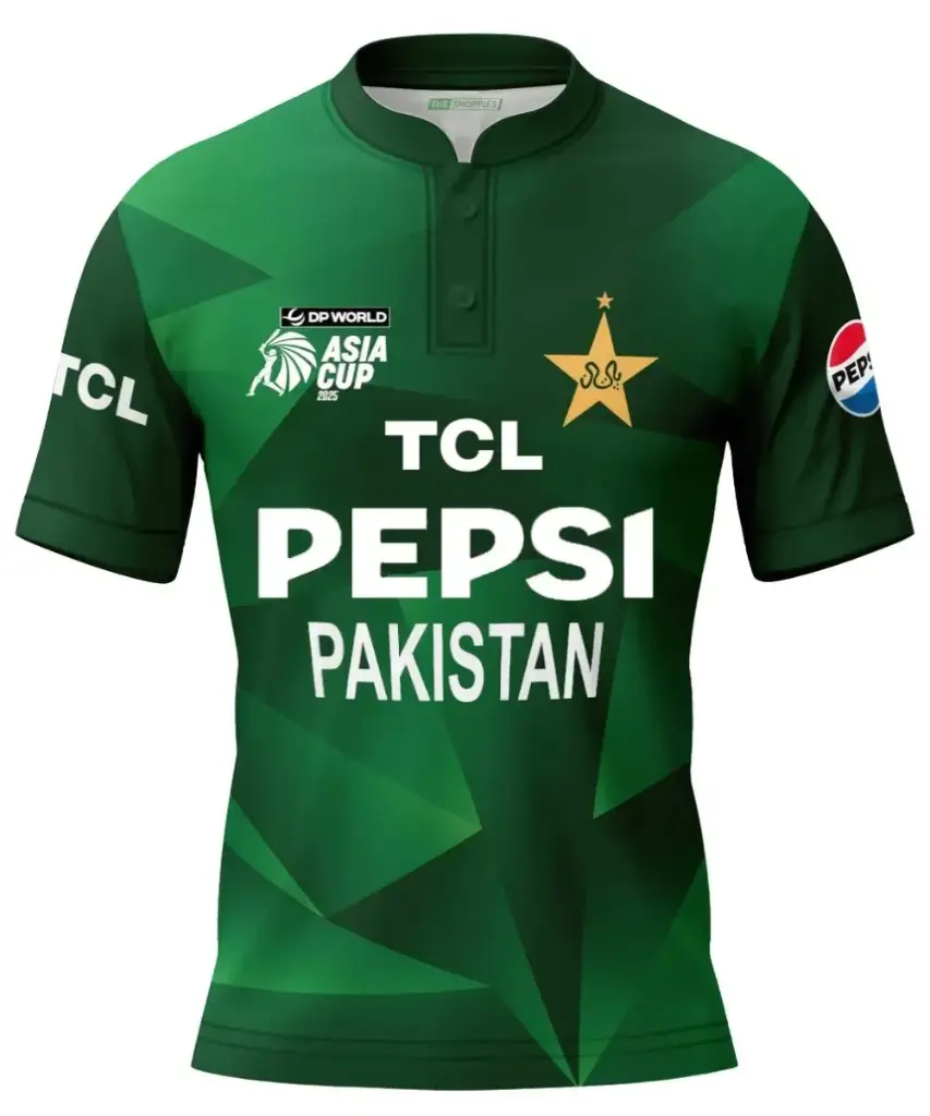 Pakistan Cricket Team Jersey 2025 | Asia Cup T20 Shirt | Custom Name & Number | High Quality Fabric | Green Color | All Sizes Available | Men & Women Sports T-Shirt | Personalized Cricket Kit | Pakistan Team Supporter Jersey - Pakistan asia Cup jersy 2025