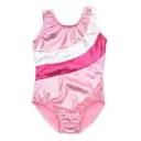 AT Sports Baby Girls Gymnastics Bodysuit Sleeveless Costume Pink Colour for 6 years