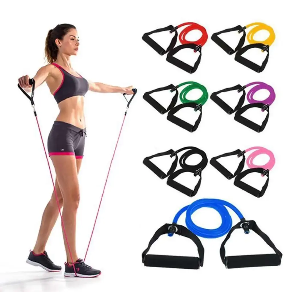 AT Sports Portable Resistance Bands With Handles