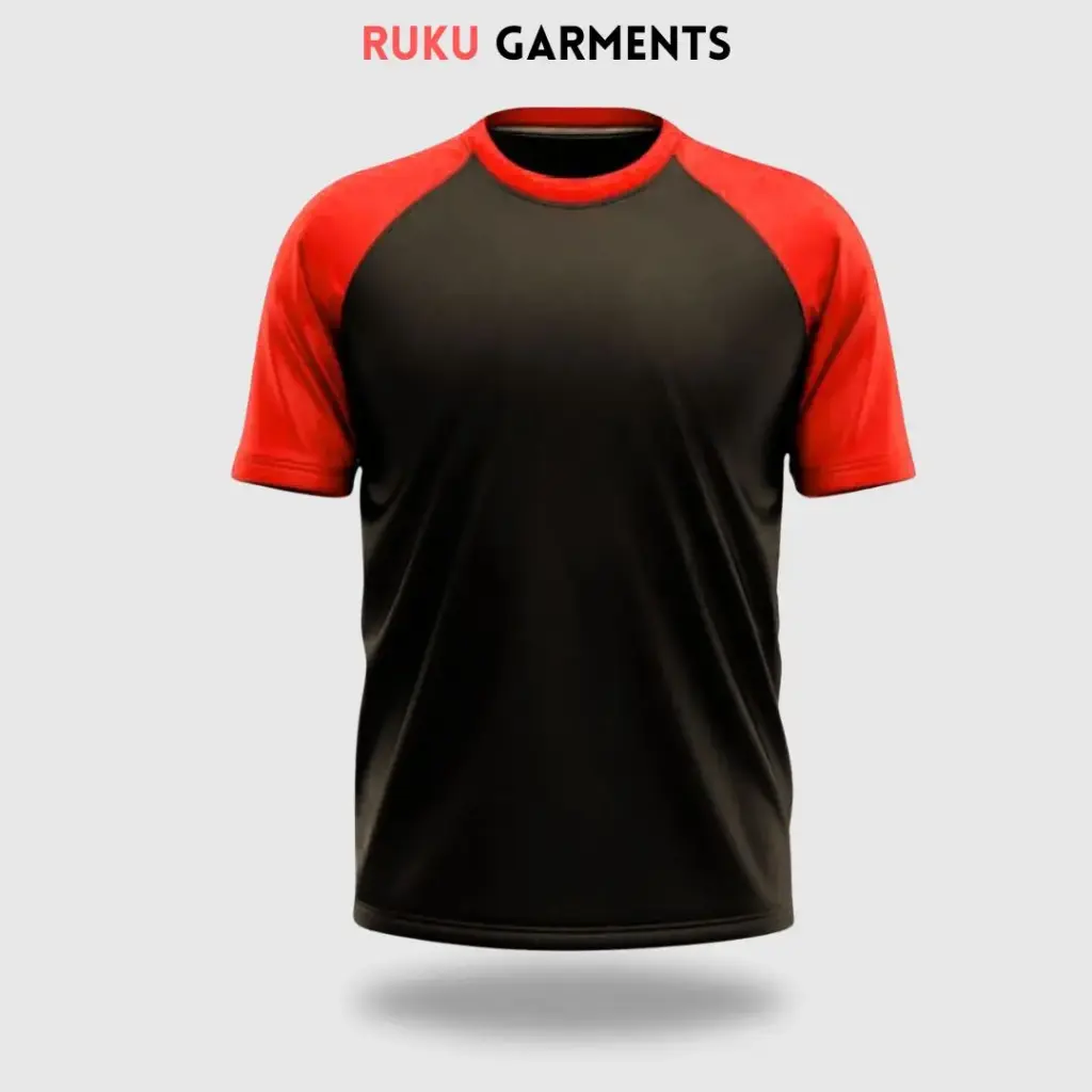 Ruku Garments Men's Basic Reglan Short Sleeves T-Shirt (M)