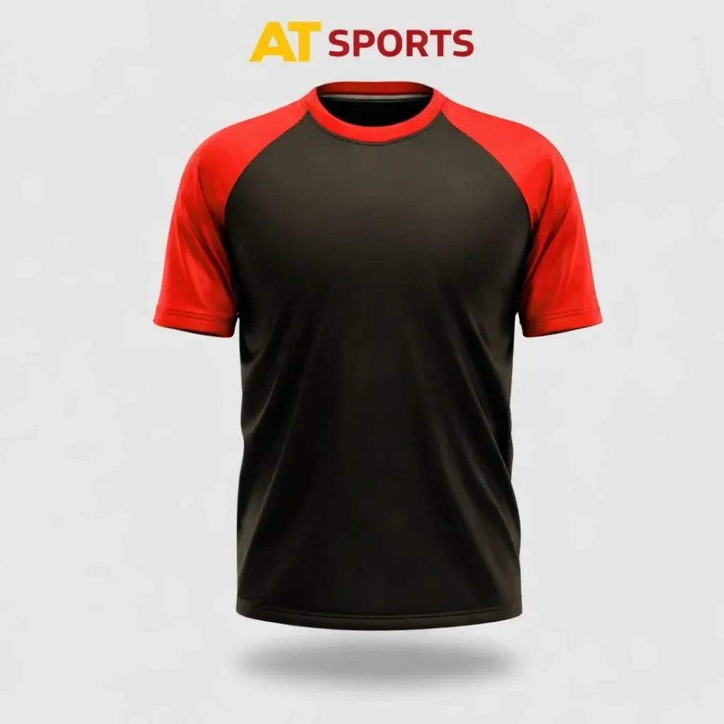 AT Sports Men's Basic Reglan Short Sleeves T-Shirt