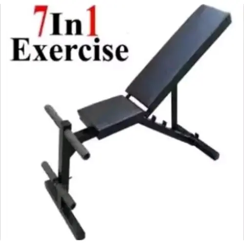 Gym Bench Press Gym Bench BEST Quality 90 Degree Multi Exercise Adjustable Chest Bench Press Incline Decline Straight Flat Thigh Leg Shoulder Bench Press Chest Belly Exercise Bench Press Weight Lifting Bench Press Body (AMBALA FITNESS)