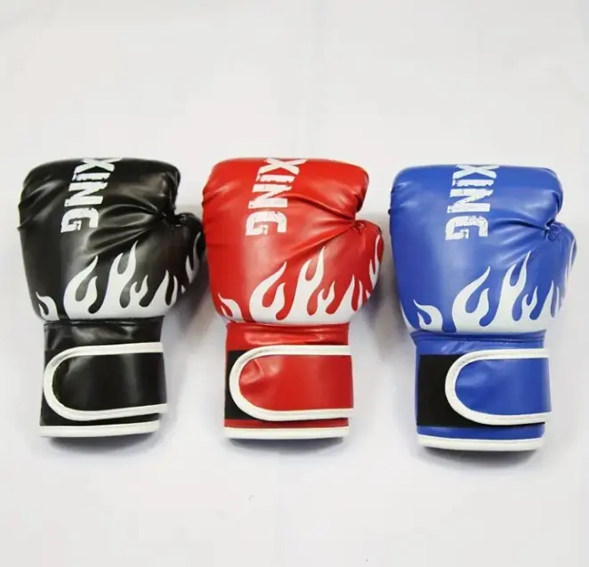Kids Boxing Gloves – High Quality Training Punching Gloves for Children, MMA & Boxing Practice (Black)