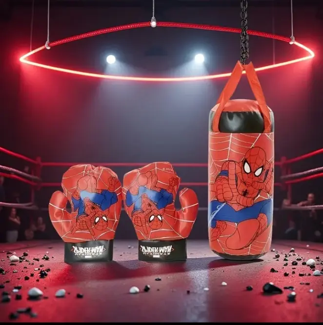 Kids Boxing Punching Bag Set – High Quality Training Bag with Gloves for Boxing, MMA, Karate & Taekwondo